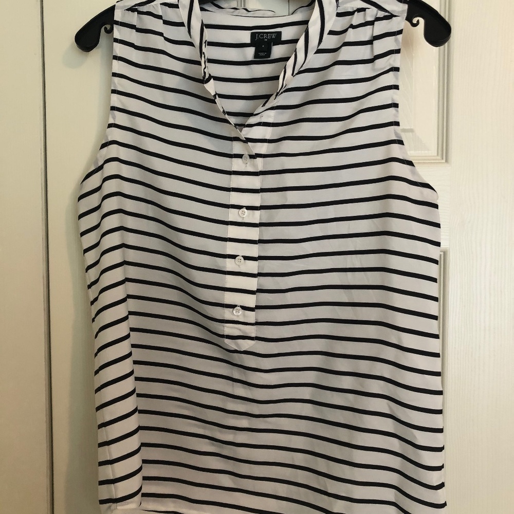 J. Crew Sleeveless Top Size 6